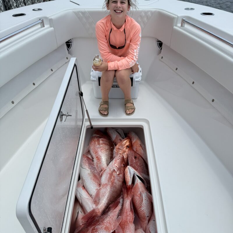 Audrey Babcock and the Snapper