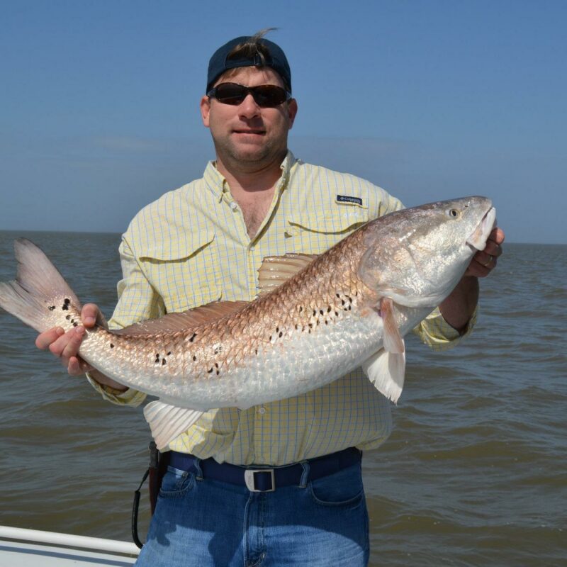 Stephen Babcock with a leopard
